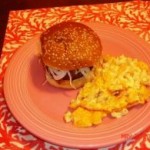 Grilled Hamburer Ready to Eat Cajun Cooking with Beryl Stokes