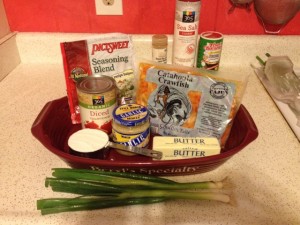 Crawfish Etouffee Ingredients