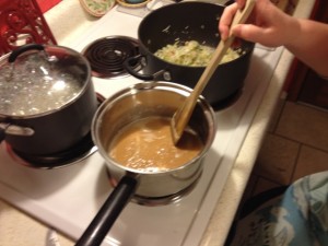 Making the Roux