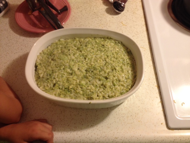 Broccoli Rice Casserole 