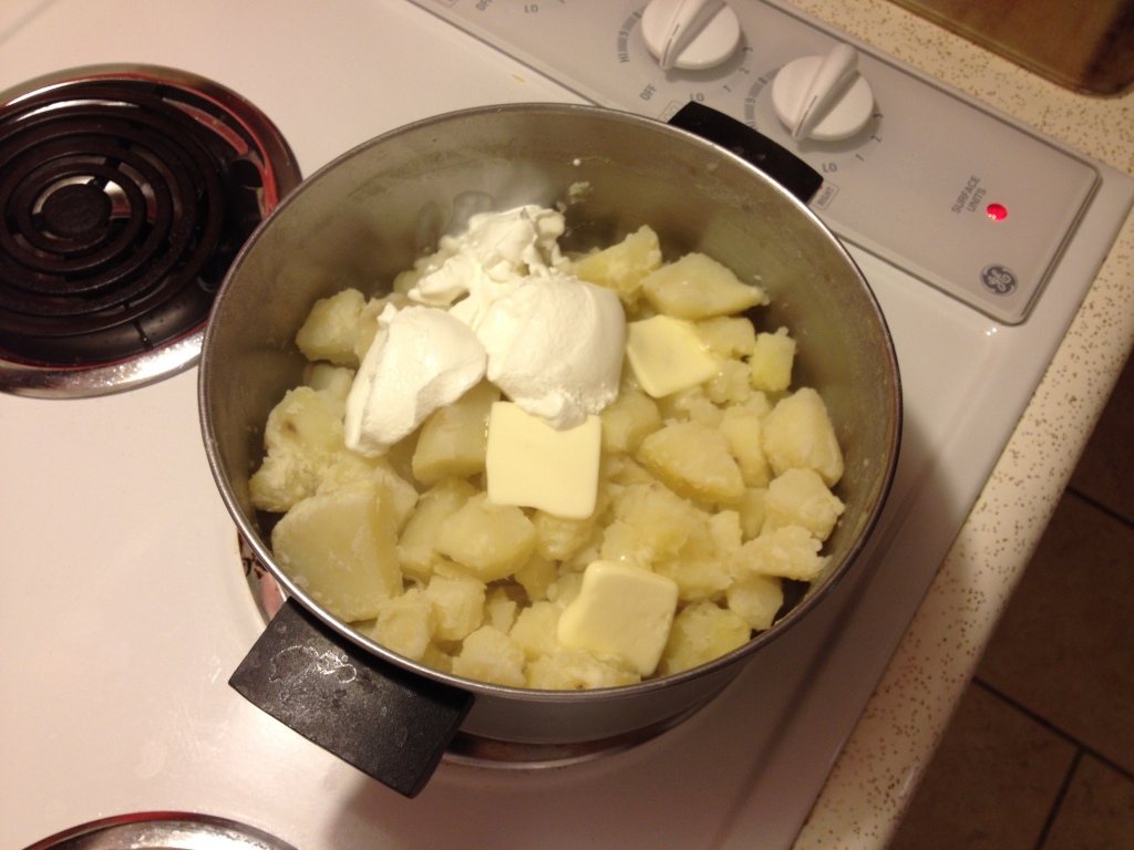 homemade mashed potatoes