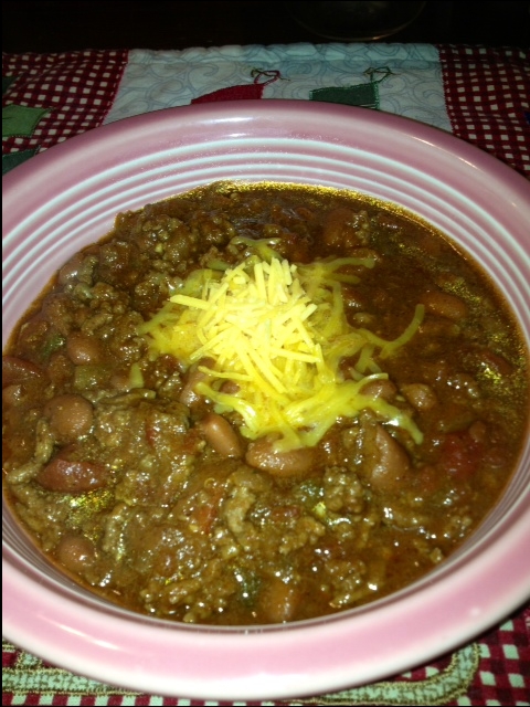 home style chili recipe