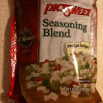 Frozen seasoning blend