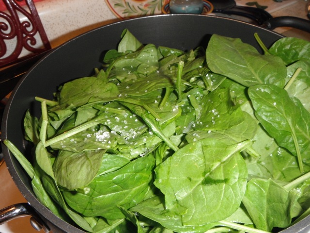 Fresh Spinach Leaves