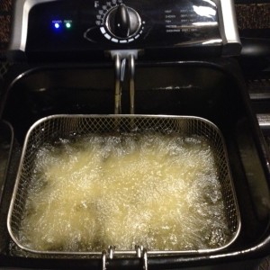 catfish frying