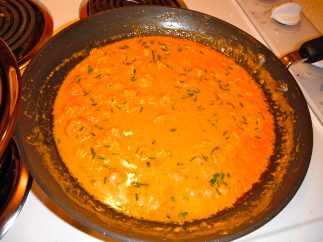 Crawfish Tomato Cream Sauce