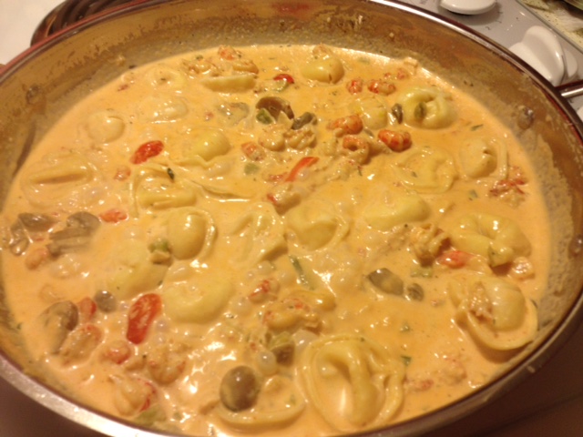 Crawfish in Cream Sauce 