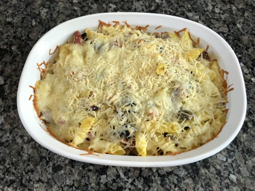 Muffuletta Pasta Casserole 